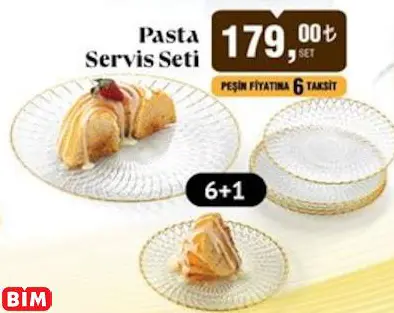 COLORİNA PASTA SERVİS SETİ COLORİNA PASTA SERVİS SETİ